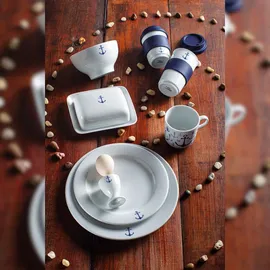 Kahla 207401A00613X Ahoi Marie Eierbecher mit Fuß Ankerwelt