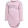 hummel hmlFAST Flipper langarm Baby-Body mauve shadow 98
