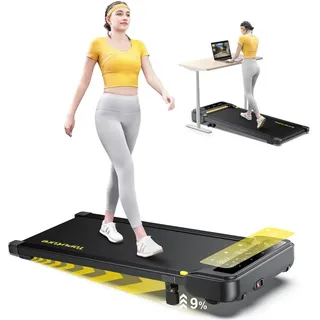 Toputure TP3 Laufband für Zuhause mit Neigung, 1-10 km/h Walking pad, Elektrisches Laufband mit Steigung, 2.5HP Walking Machine, Fernbedienung/App