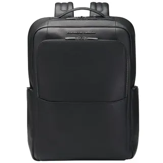 Porsche Design Roadster Rucksack Leder 45 cm Laptopfach Black