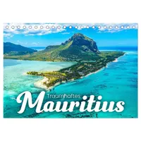 Calvendo Traumhaftes Mauritius (Tischkalender 2026 DIN A5 quer), CALVENDO