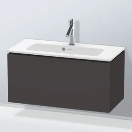 Duravit L-Cube 82x39,1cm, graph matt, 1 Auszug, LC615708080