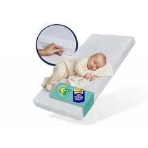 Kids Collective Kindermatratze SMART, Babymatratze mit abnehmbarem Bezug, waschbar bei 60°C, Kids Collective, 6 cm hoch, (Hergestellt in der EU), für Babybett oder Gitterbett, 120x60 cm, 6cm hoch, eco5 zertifiziert 60 cm x 120 cm x 6 cm