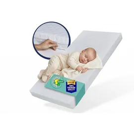 Kids Collective Kindermatratze SMART, Babymatratze mit abnehmbarem Bezug, waschbar bei 60°C, Kids Collective, 6 cm hoch, (Hergestellt in der EU), für Babybett oder Gitterbett, 120x60 cm, 6cm hoch, eco5 zertifiziert 60 cm x 120 cm x 6 cm