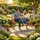 Estexo Gartenbank 120 x 66 x 88 cm braun