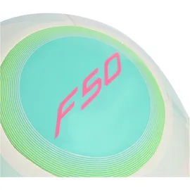 adidas Messi Club Fußball Freizeitball KA5267 - white/flash aqua/halo mint/lucid pink