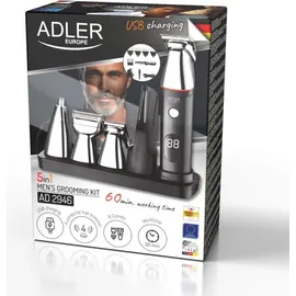 Adler AD2946 5-in-1 Pflege-Set Silber
