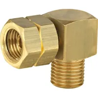 GOK Verbindungsstück G1/4LH UEM x G1/4LH-KN-90G MS