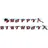 Amscan Partykette Miraculous Girlande 200 x 15 cm