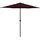 vidaXL Sonnenschirm 270 x 246 cm Bordeauxrot