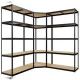 CLP 3er Regalsystem schwarz