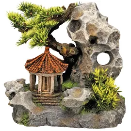 Nobby Aquariendeko Tempel an Klippe 19 x 13 x 17,2 cm
