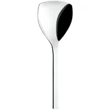 Puresigns ONE Extra Reislöffel Gemüselöffel Servierlöffel Groß 25cm Edelstahl Poliert Silber