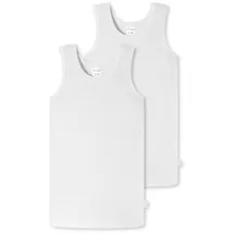 SCHIESSER Unterhemd BOYS ORIGINAL CLASSICS 2er Pack in weiß
