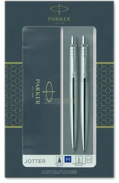 Parker 2093256 Füller- & Stiftegeschenkset Kugelschreiber Füllminenstift Geschenkbox