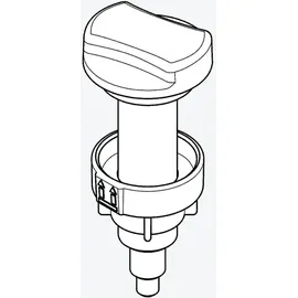 Grohe K400 Drehgriff für Küchenspüle, 42587SD0,