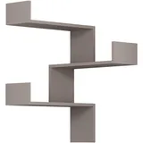 Livetastic Eckregal LUKSA Beige ca. 60x90x22 cm