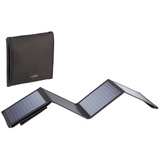 revolt Solarpanel faltbar: 28-Watt-Solar-Ladegerät mit 2 USB-Anschlüssen (5V/4,8A), faltbar, IPX4 (Camping Solar, Falt Solarpanel, wasserdichte Taschen)