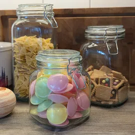ideoon home Vorratsglas 1 L 3 St.