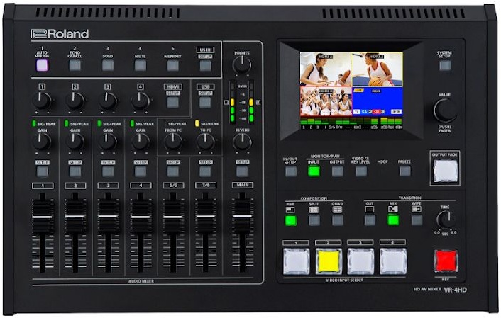 Roland VR-4HD HD AV Streaming Mixer