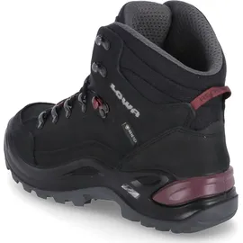 Lowa Renegade GTX Mid Damen Schwarz/Pflaume 41
