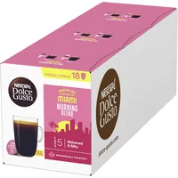 NESCAFÉ DOLCE GUSTO American Café Inspiration Miami Morning Blend Kaffeekapseln 1er Pack (1 x 18 Portionen)