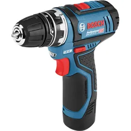 Bosch GSR 12V-15 FC Professional inkl. 2 x 2 Ah + L-Boxx 06019F6001