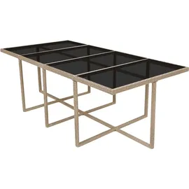vidaXL Garten-Essgruppe 13-tlg. beige