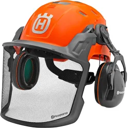 Husqvarna Kopfschutz-Kombination Technical, orange