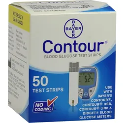 CONTOUR Sensoren Teststreifen 50 St Teststreifen