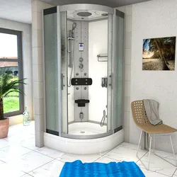 Duschkabine Komplettdusche Fertigdusche Dusche D46-60M0 100x100 cm ohne 2K Scheiben Versiegelung
