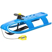 Prosperplast Hoher Schlitten mit per Lenkrad steuerbarem Paddel, mit