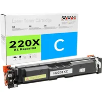 HP OBV Kompatibel 220X Toner für HP w2201X cyan