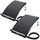 monzana Poolheizung Solar 2er-Set Anthrazit 110x69x14cm