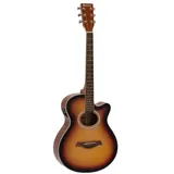 Dimavery AW-400 Westerngitarre, sunburst