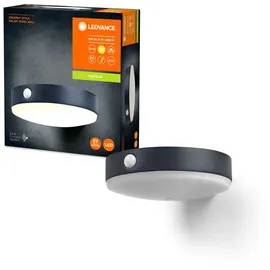 LEDVANCE Außenleuchte Aluminium 5,0 cm inkl. Bewegungsmelder schwarz