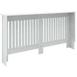 ECD Germany Heizkörperverkleidung Landhausstil 152x19x82 cm