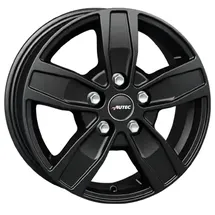 Autec Quantro 6 6,5 x 16 6 x 120 ET50 Schwarz Matt