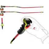 Leki Alpino Leki Wcr GS Carbon 3D Skistöcke-Rot-120