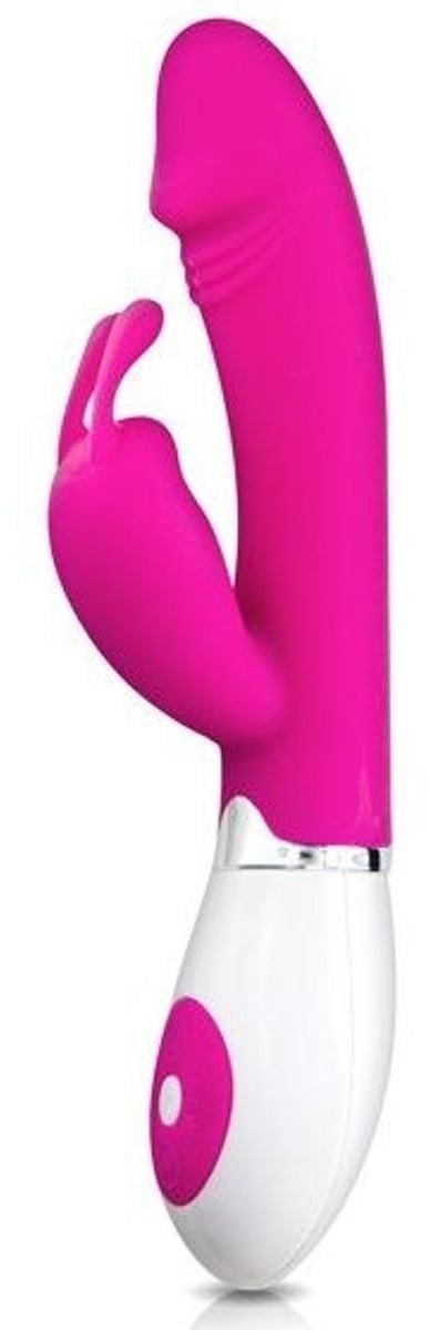 Rabbitvibrator “Gene Voice” | 30 Vibrationsmodi, flüsterleise Pretty Love Vibrator 1 St pink