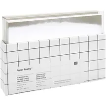 Rico Design Kartenset Spiegelkarton/Perlmutt silber, B6, 20-tlg.