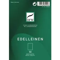 Dresdner-Feinpapier GmbH Briefkarte Edelleinen 50ST DRESDNER 820402