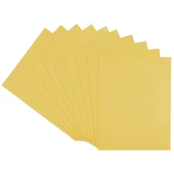 VBS Moosgummi, 39 cm x 29 cm, 10 Stück gelb