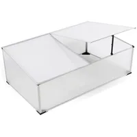 Mojawo - Frühbeet Alu 120X80X30/40CM-DMC4362
