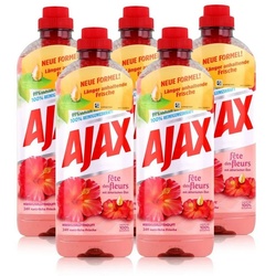 AJAX Ajax Allzweckreiniger Hibiskusblütenduft 1L – 100% Reinigungskraft (5e Allzweckreiniger