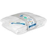Beco Microfaserbettdecke BECO "BeCo Greenfirst, Bettdecke 135x200 und weitere Größen", weiß, B:200cm L:200cm, 100% Polyester, Bettdecken, Microfaserbettdecke, Bettdecke "normal" getestet von Trusted Heroes mit einer Note von 1,0