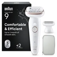 Braun Silk-épil 9 9-030 SensoSmart weiß/rosa