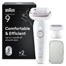 Braun Silk-épil 9 9-030 SensoSmart weiß/rosa