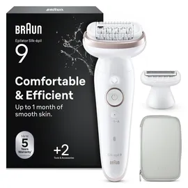 Braun Silk-épil 9 9-030 SensoSmart weiß/rosa