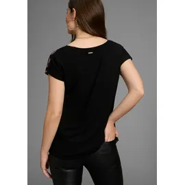 LAURA SCOTT LAURA SCOTT, Damen, Gr. 48, schwarz, animal, Web, Obermaterial: 100% Polyester.